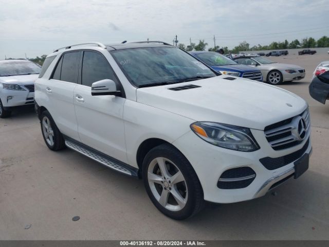 MERCEDES-BENZ GLE-CLASS 2017 4jgda5jb1ha856856