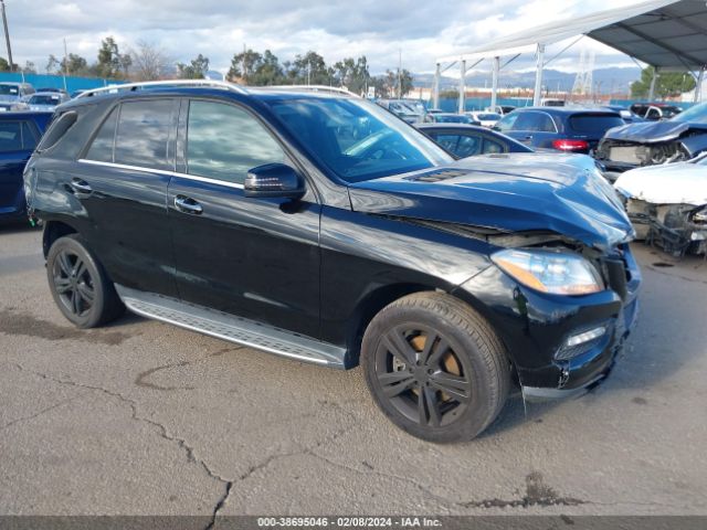 MERCEDES-BENZ ML 350 2013 4jgda5jb2da138565