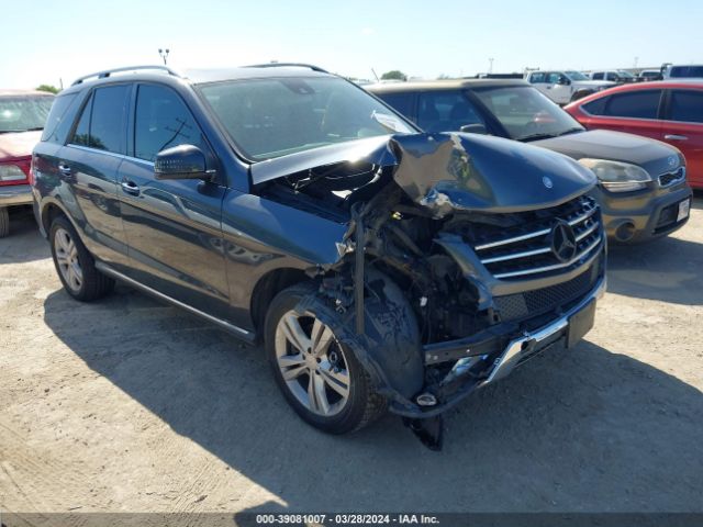 MERCEDES-BENZ ML 350 2013 4jgda5jb2da167077