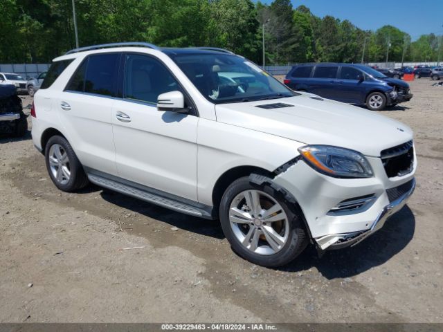 MERCEDES-BENZ ML 350 2014 4jgda5jb2ea316900