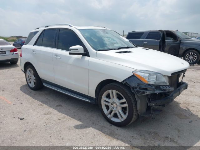 MERCEDES-BENZ ML 350 2014 4jgda5jb2ea325161