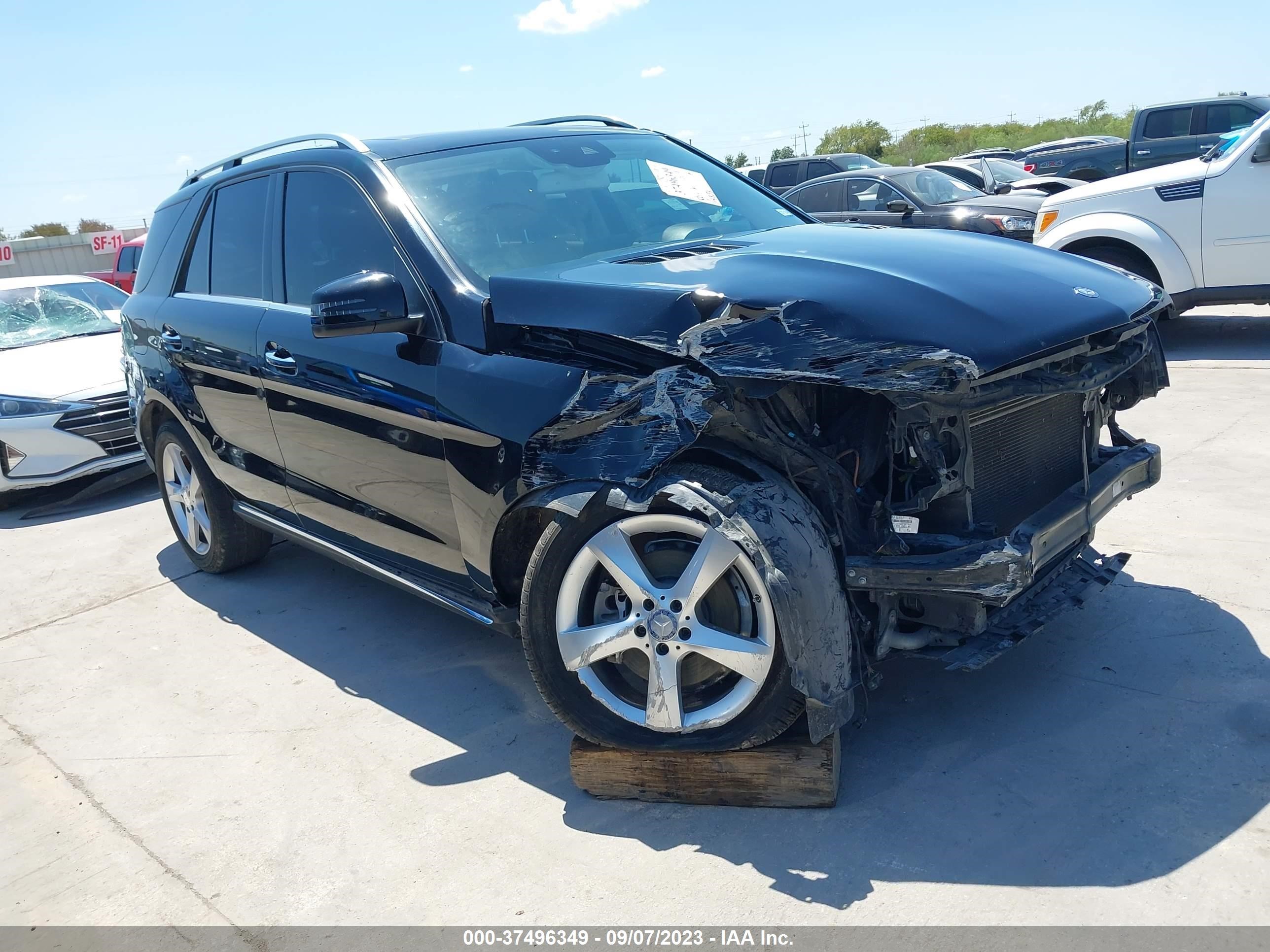 MERCEDES-BENZ GLE 2016 4jgda5jb2ga728382