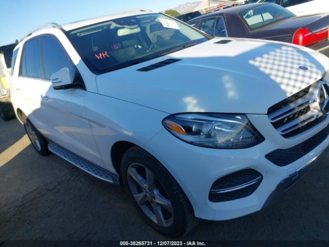 MERCEDES-BENZ GLE 350 2016 4jgda5jb2ga733274