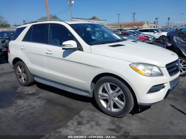 MERCEDES-BENZ ML 350 2013 4jgda5jb3da156458