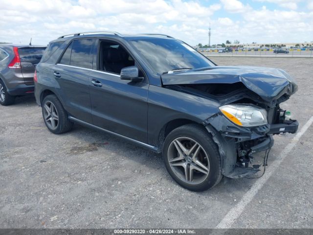 MERCEDES-BENZ ML 350 2015 4jgda5jb3fa518209