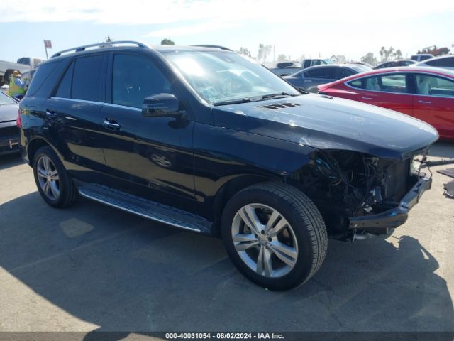 MERCEDES-BENZ ML-CLASS 2015 4jgda5jb3fa607648