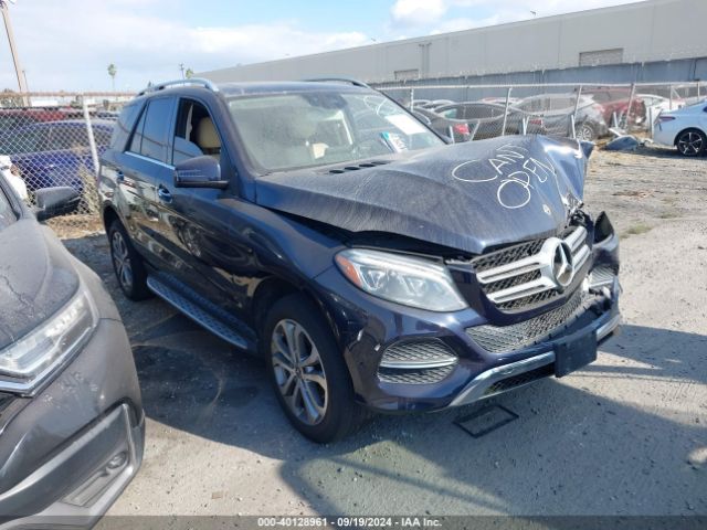 MERCEDES-BENZ GLE-CLASS 2018 4jgda5jb3jb064028