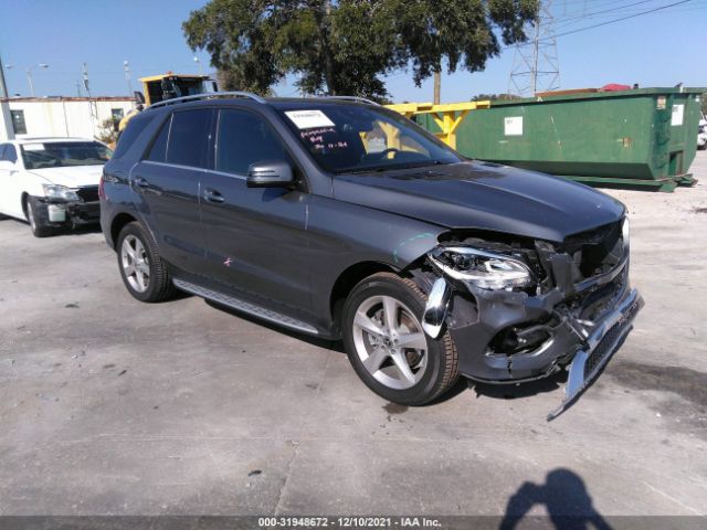 MERCEDES-BENZ GLE 2018 4jgda5jb3jb167465