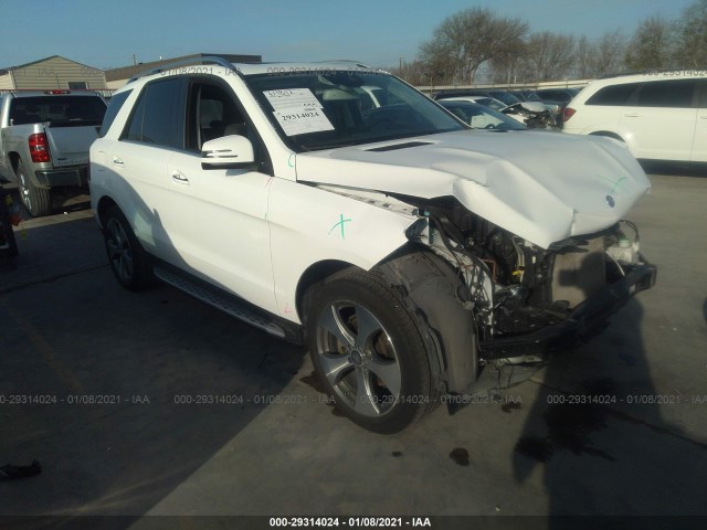 MERCEDES-BENZ GLE 2016 4jgda5jb4ga670839