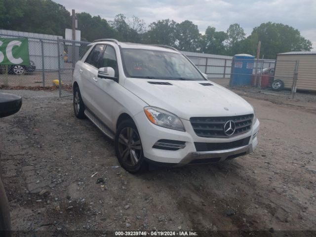 MERCEDES-BENZ ML 350 2014 4jgda5jb5ea326451