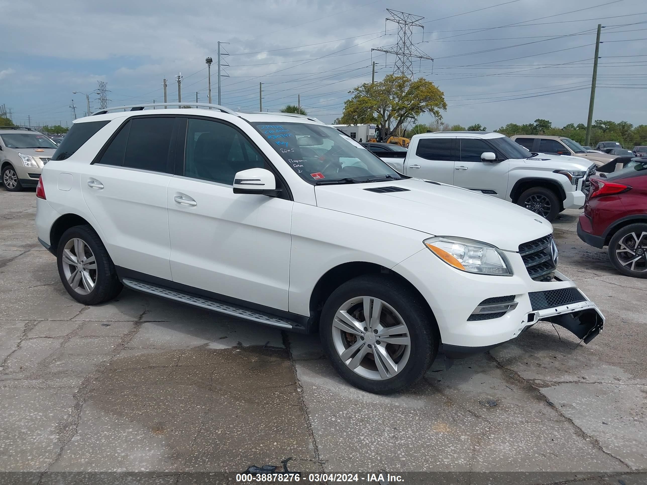 MERCEDES-BENZ NULL 2015 4jgda5jb5fa585829