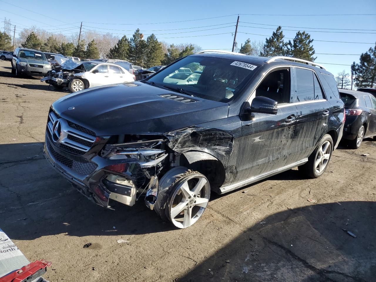 MERCEDES-BENZ GLE 2017 4jgda5jb5ha993525