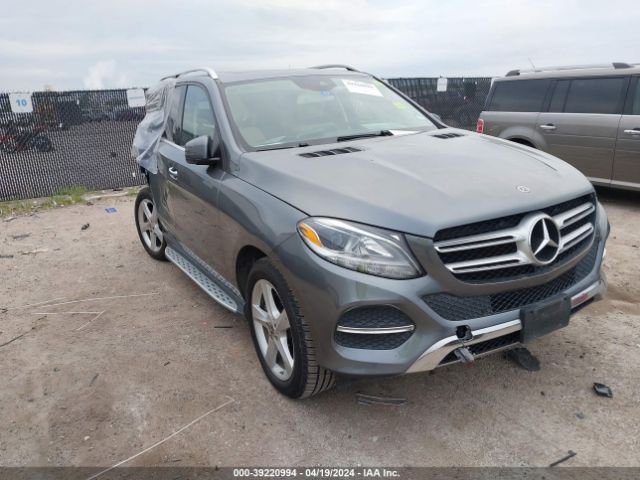 MERCEDES-BENZ GLE 2018 4jgda5jb5jb117781