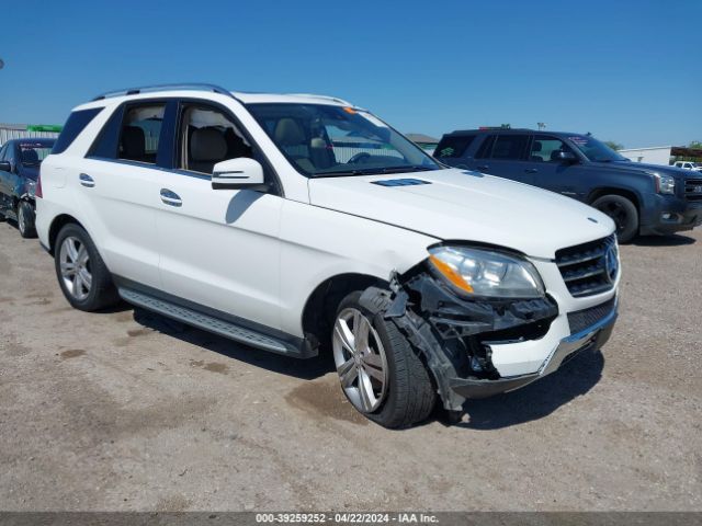 MERCEDES-BENZ ML 350 2014 4jgda5jb6ea281374