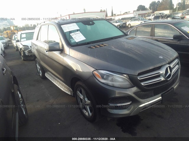 MERCEDES-BENZ GLE 2017 4jgda5jb6ha854715