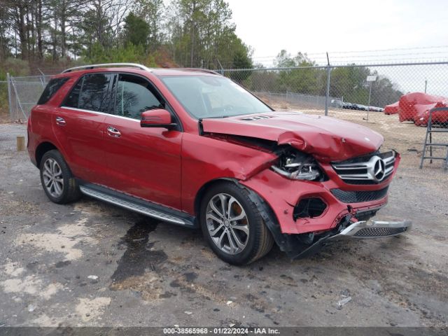 MERCEDES-BENZ GLE 350 2017 4jgda5jb6ha899265