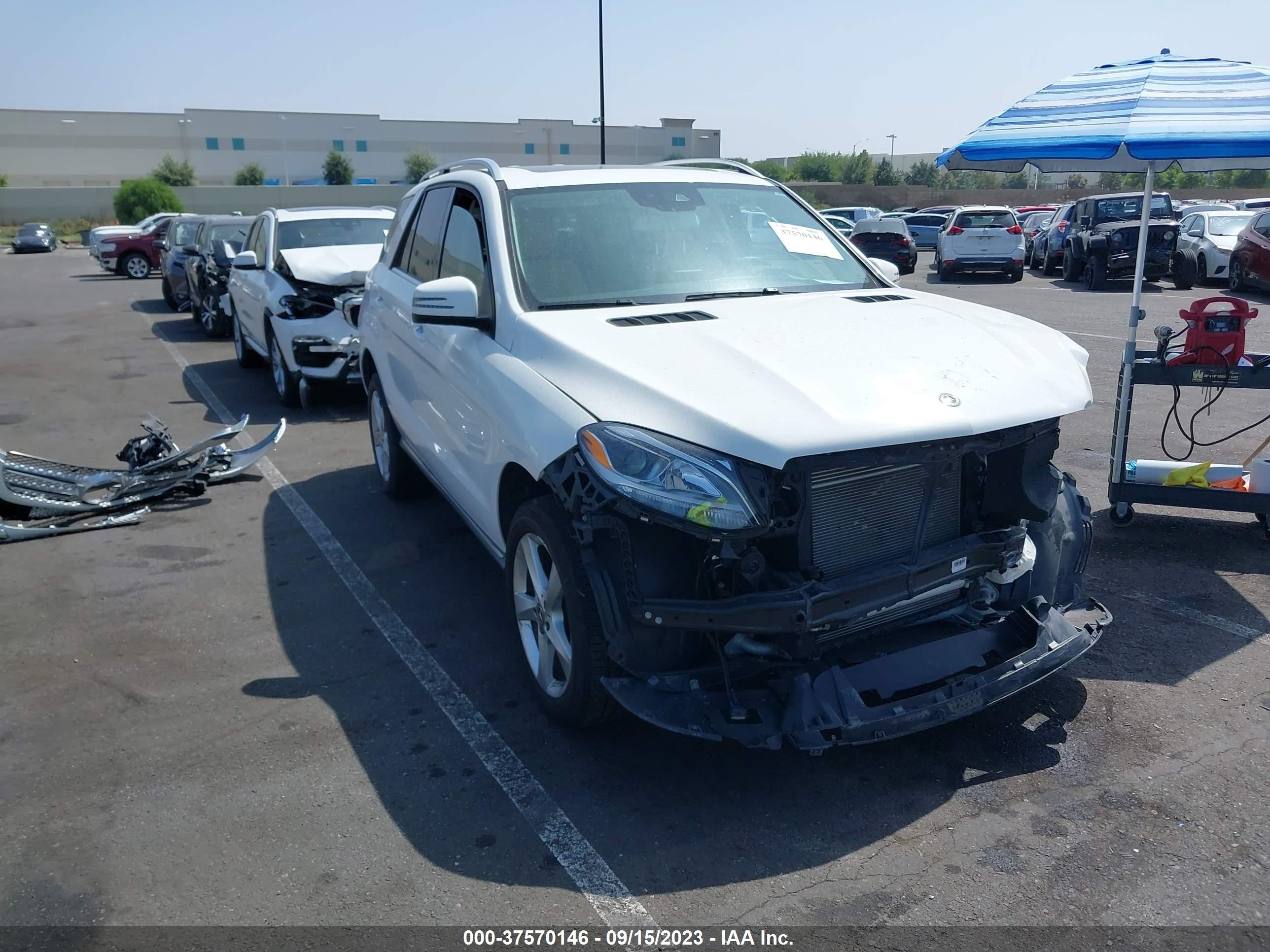 MERCEDES-BENZ GLE 2017 4jgda5jb6ha991072