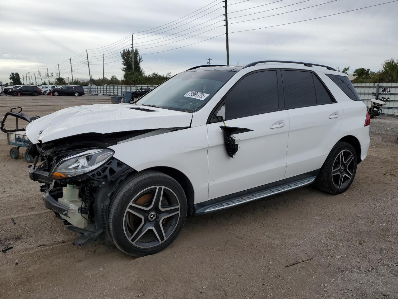 MERCEDES-BENZ GLE 2018 4jgda5jb6jb178332