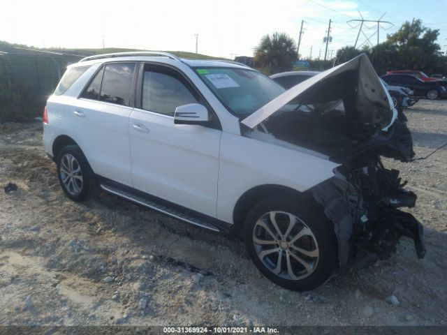 MERCEDES-BENZ GLE 2016 4jgda5jb7ga658278