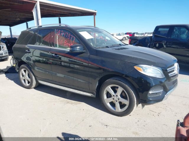 MERCEDES-BENZ GLE 350 2016 4jgda5jb7ga735313