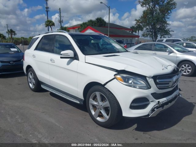 MERCEDES-BENZ GLE 350 2016 4jgda5jb7ga770269