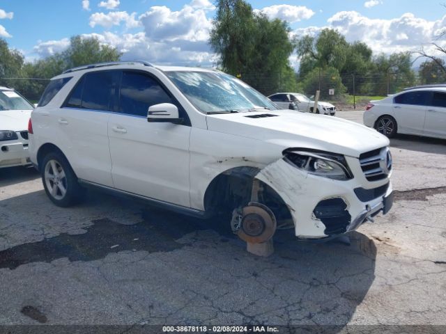 MERCEDES-BENZ GLE 350 2017 4jgda5jb8ha875761