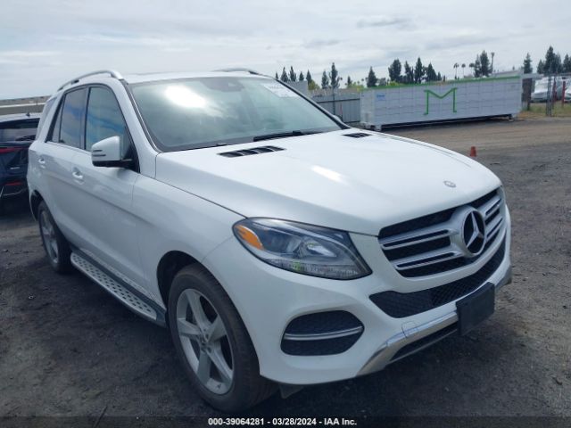 MERCEDES-BENZ GLE 350 2017 4jgda5jb9ha920917