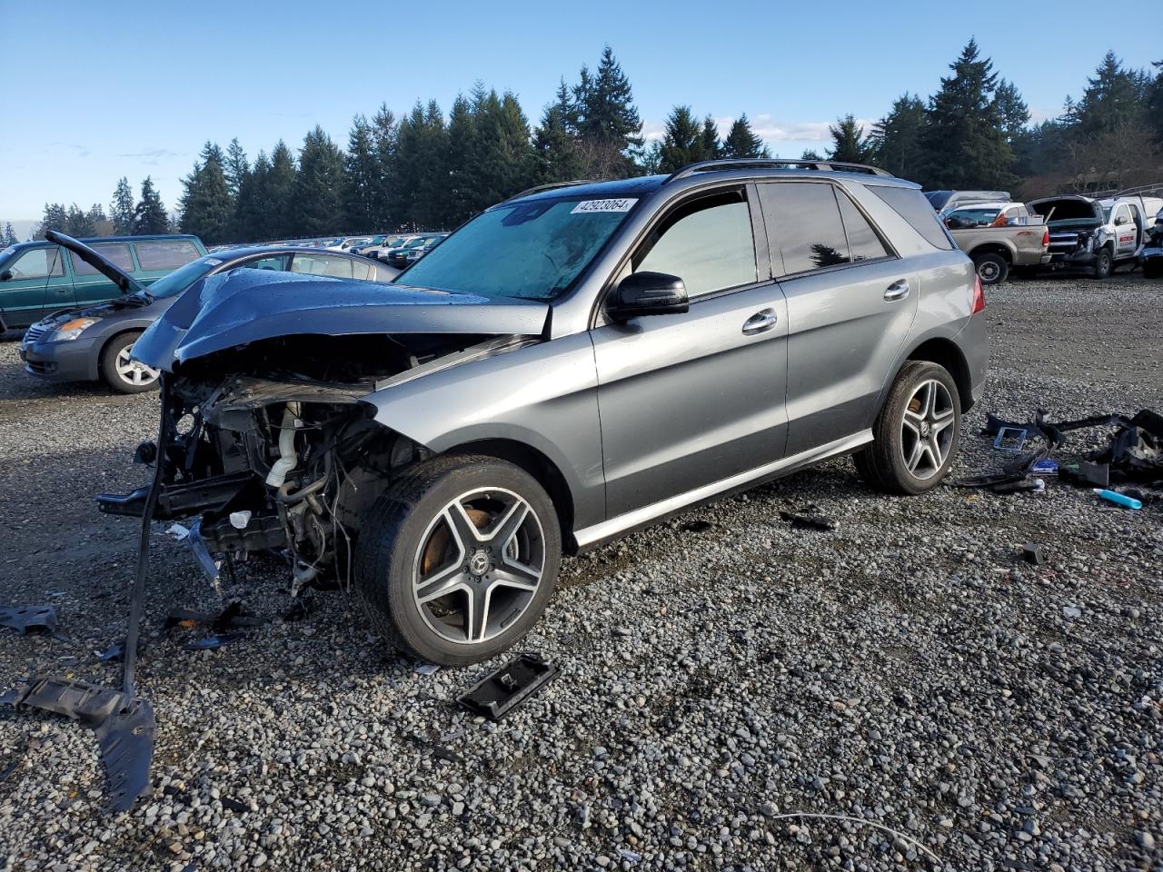 MERCEDES-BENZ GLE 2018 4jgda5jb9jb084963