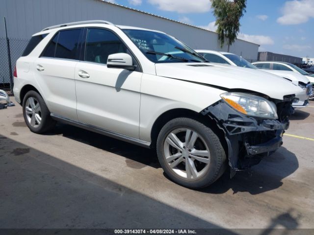 MERCEDES-BENZ ML 2013 4jgda5jbxda208944