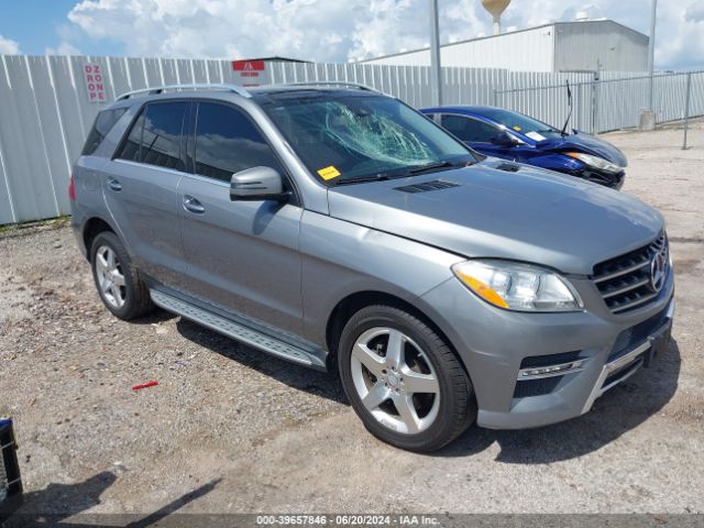 MERCEDES-BENZ ML 350 2015 4jgda5jbxfa586197