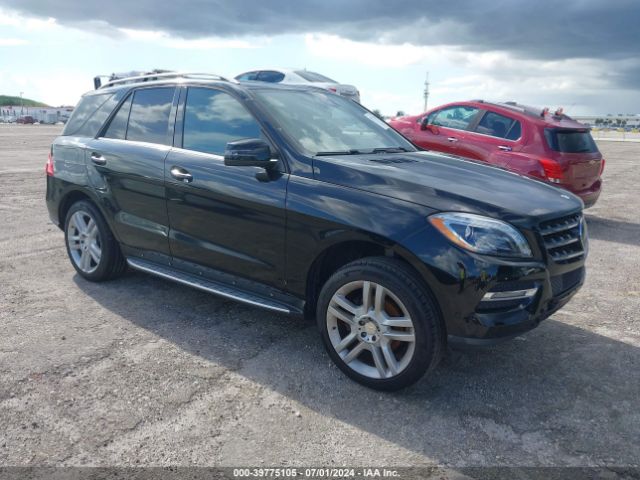 MERCEDES-BENZ ML-CLASS 2015 4jgda5jbxfa591450