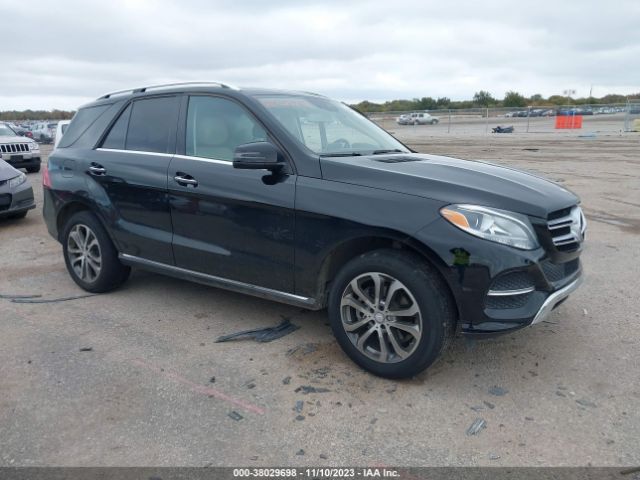 MERCEDES-BENZ GLE 350 2016 4jgda5jbxga684440