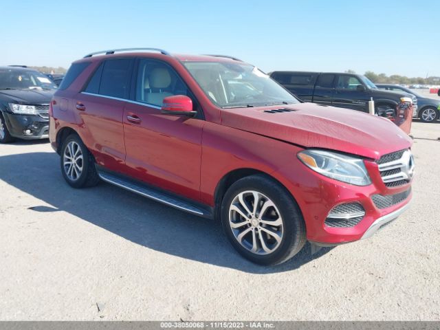 MERCEDES-BENZ GLE 350 2016 4jgda5jbxga698919