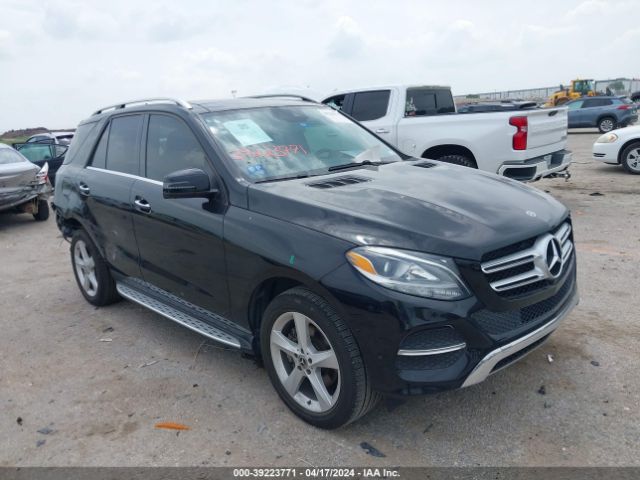 MERCEDES-BENZ GLE 350 2018 4jgda5jbxjb043094