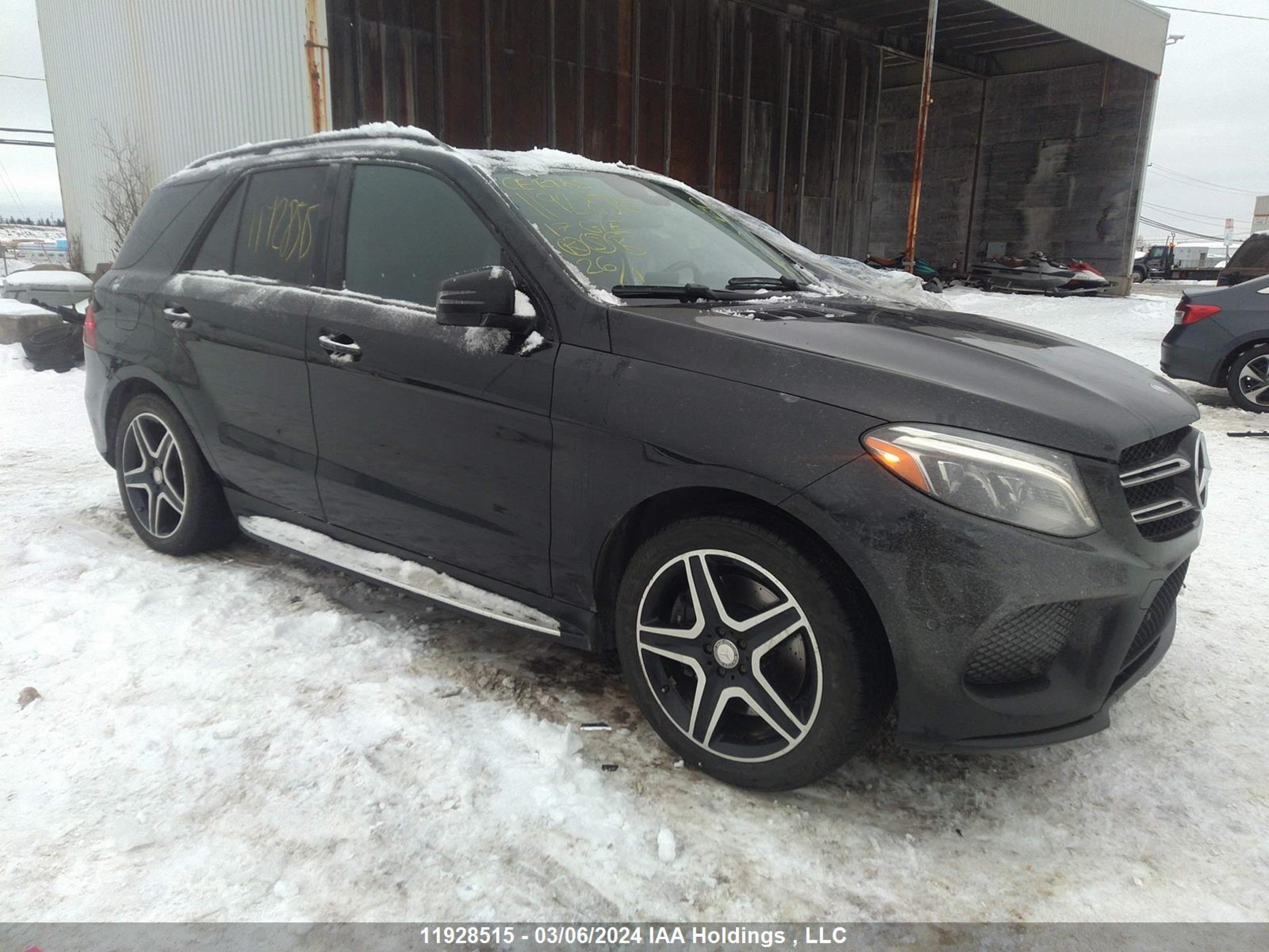 MERCEDES-BENZ GLE 2017 4jgda7db0ha840798