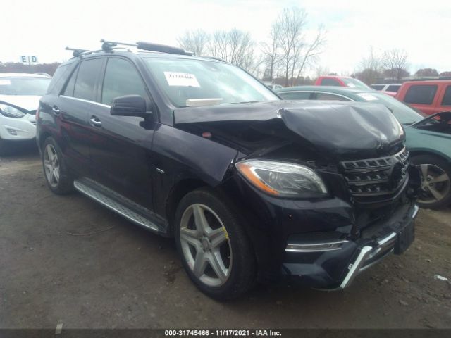 MERCEDES-BENZ M-CLASS 2012 4jgda7dbxca057769