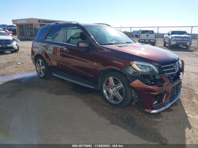 MERCEDES-BENZ ML 63 AMG 2013 4jgda7eb5da211157