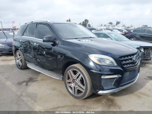 MERCEDES-BENZ ML 63 AMG 2014 4jgda7ebxea297406