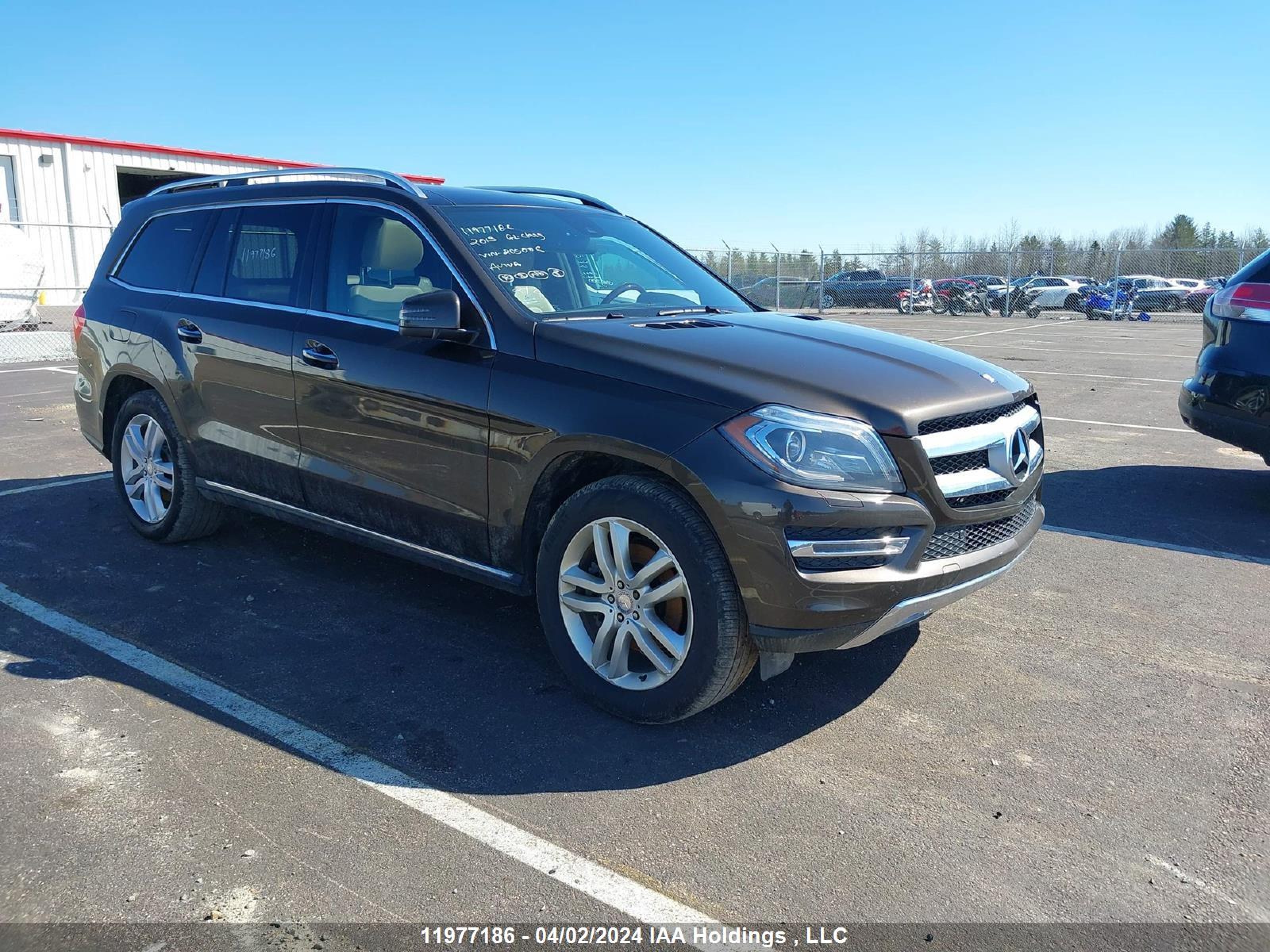 MERCEDES-BENZ GL-KLASSE 2013 4jgdf2ee0da205006