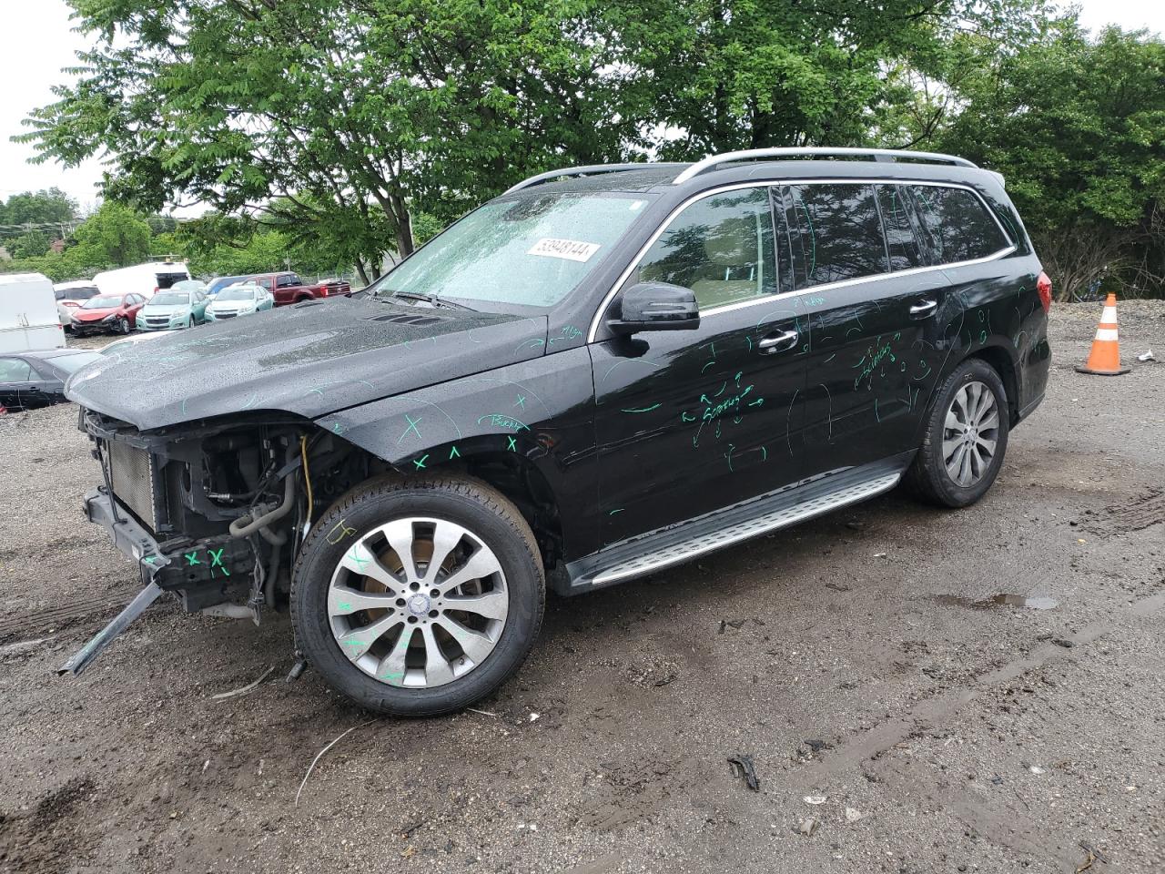 MERCEDES-BENZ GLS-KLASSE 2017 4jgdf6ee1ha865469