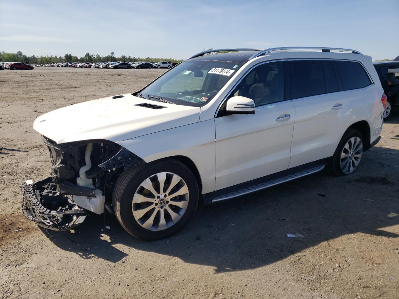 MERCEDES-BENZ GLS 450 2017 4jgdf6eexjb016036