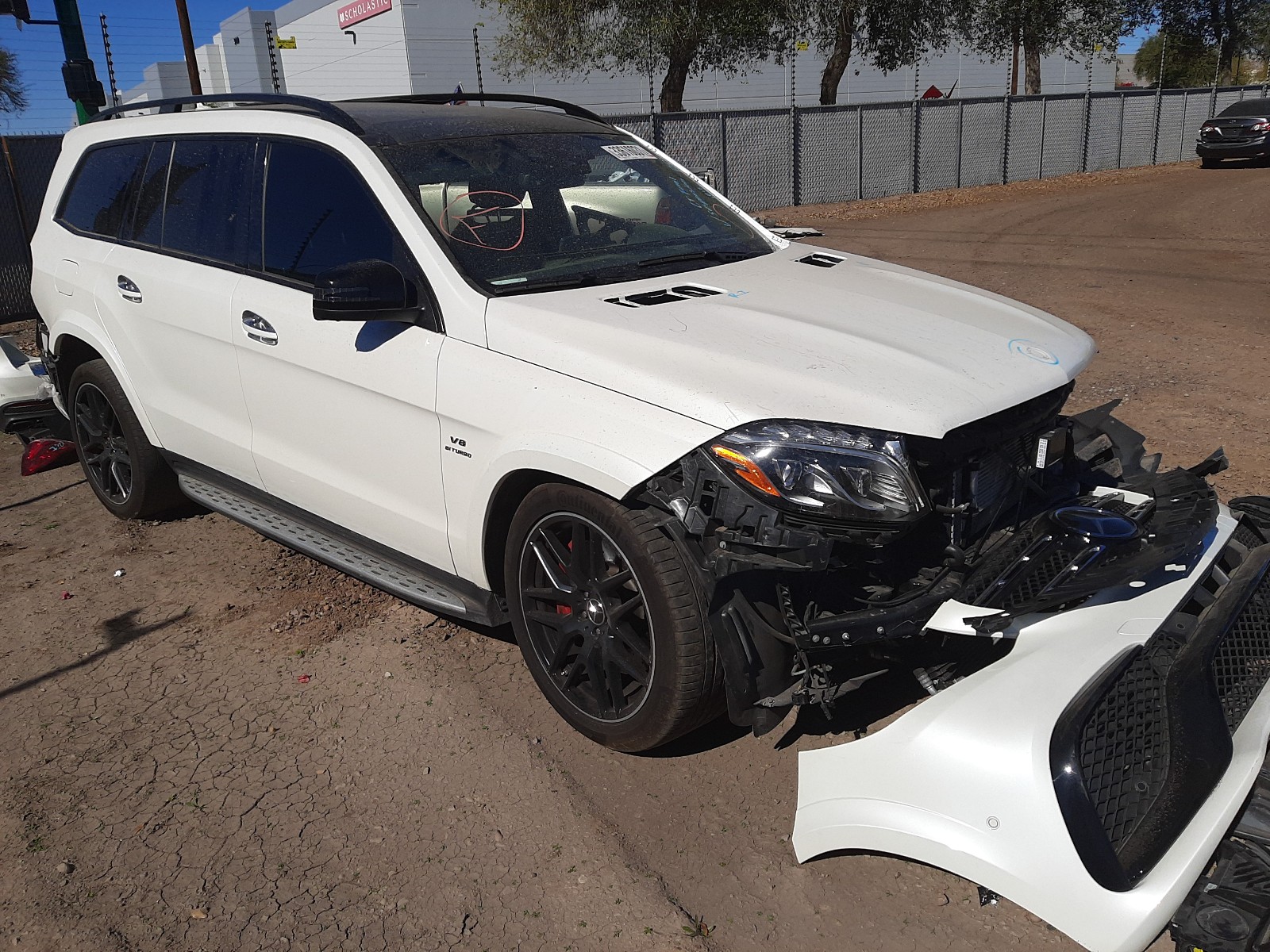 MERCEDES-BENZ GLS 63 AMG 2018 4jgdf7fe8jb083917