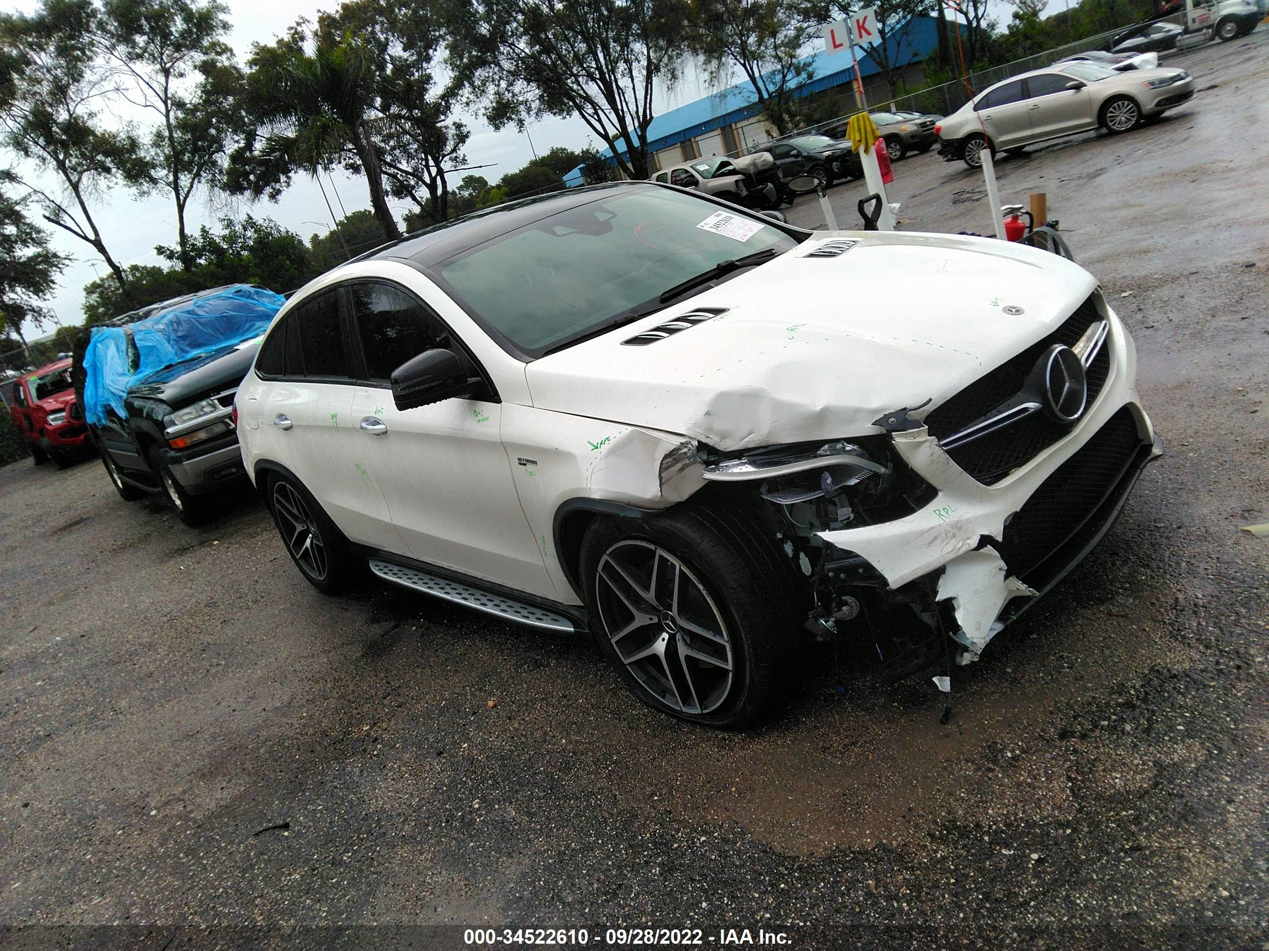 MERCEDES-BENZ GLE 2018 4jged6eb4ja113044