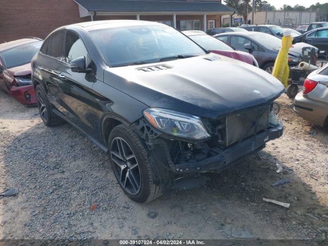 MERCEDES-BENZ GLE 450 AMG COUPE 2016 4jged6eb5ga011583