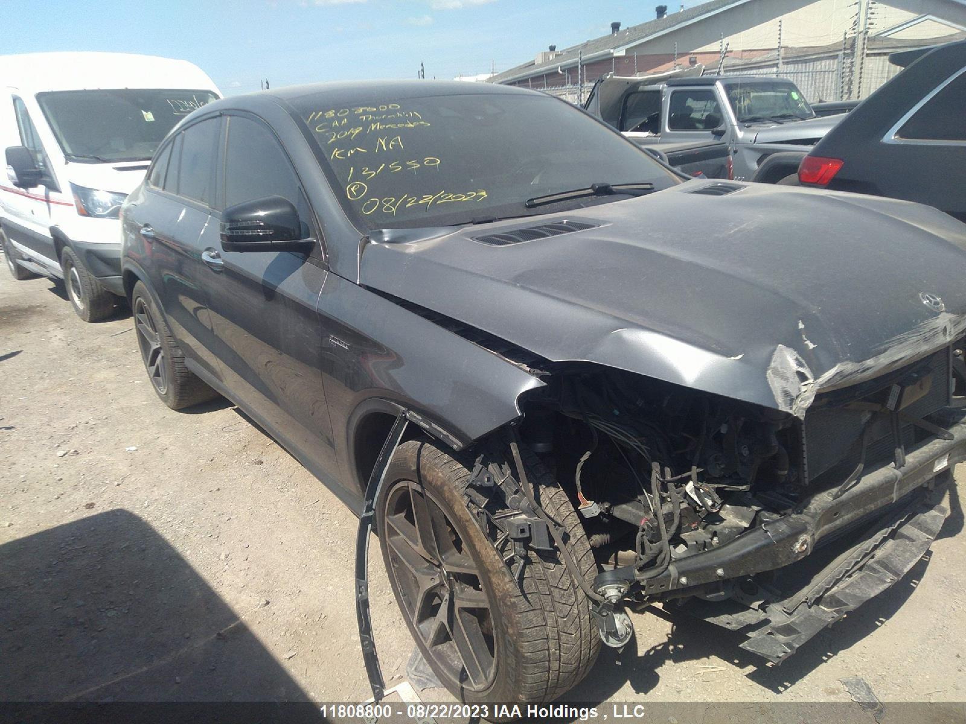 MERCEDES-BENZ GLE 2019 4jged6eb8ka131550