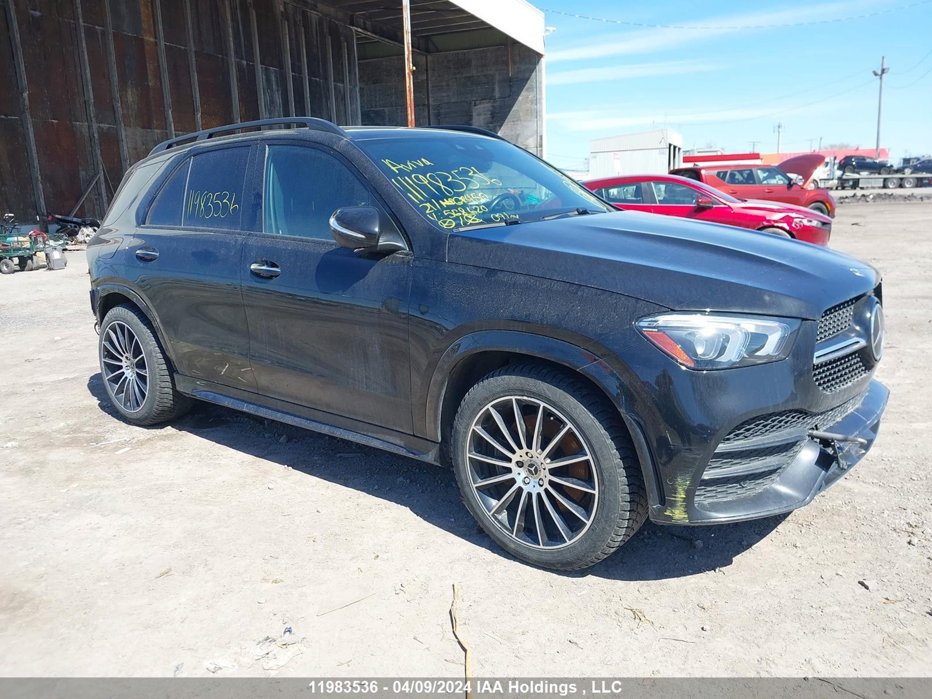 MERCEDES-BENZ GLE 2021 4jgfb5kb2ma568620