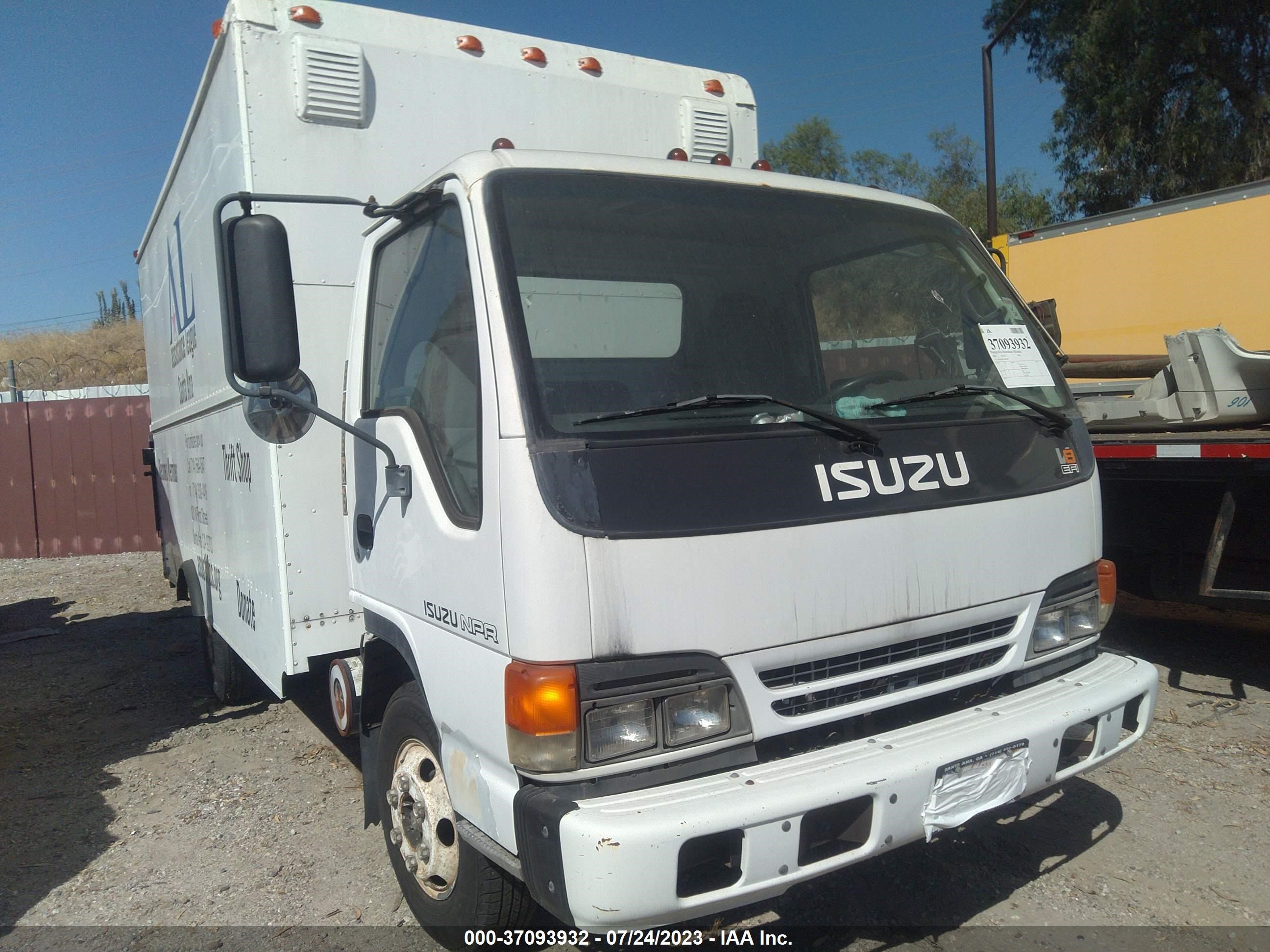 ISUZU NPR 2001 4klb4b1r81j800983