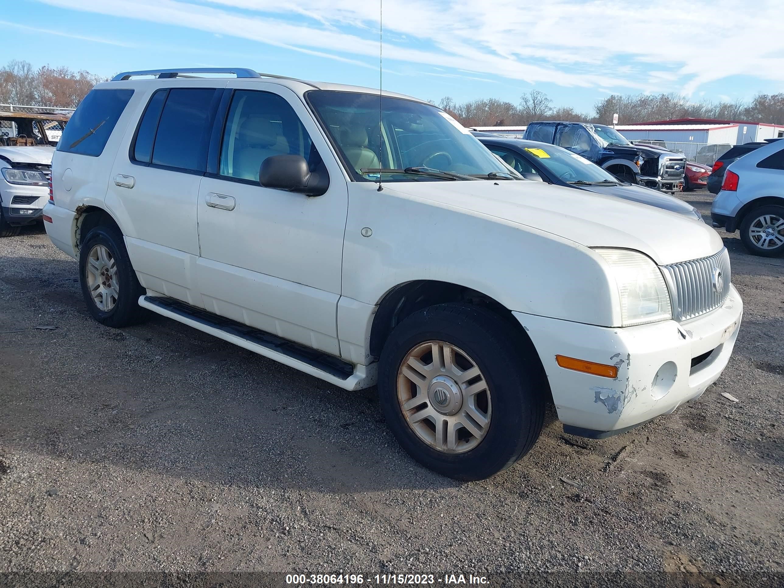 MERCURY MOUNTAINEER 2004 4m20u86e34vj52096