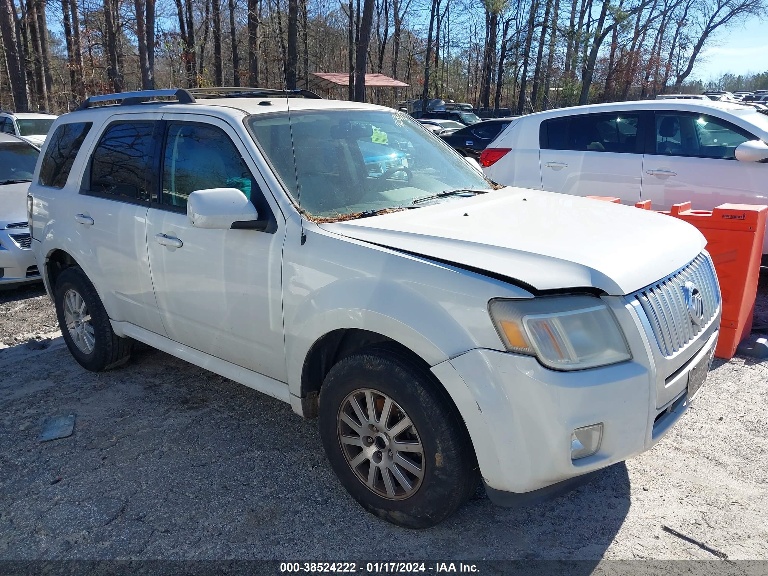 MERCURY MARINER 2011 4m2cn8hg2bkj07566