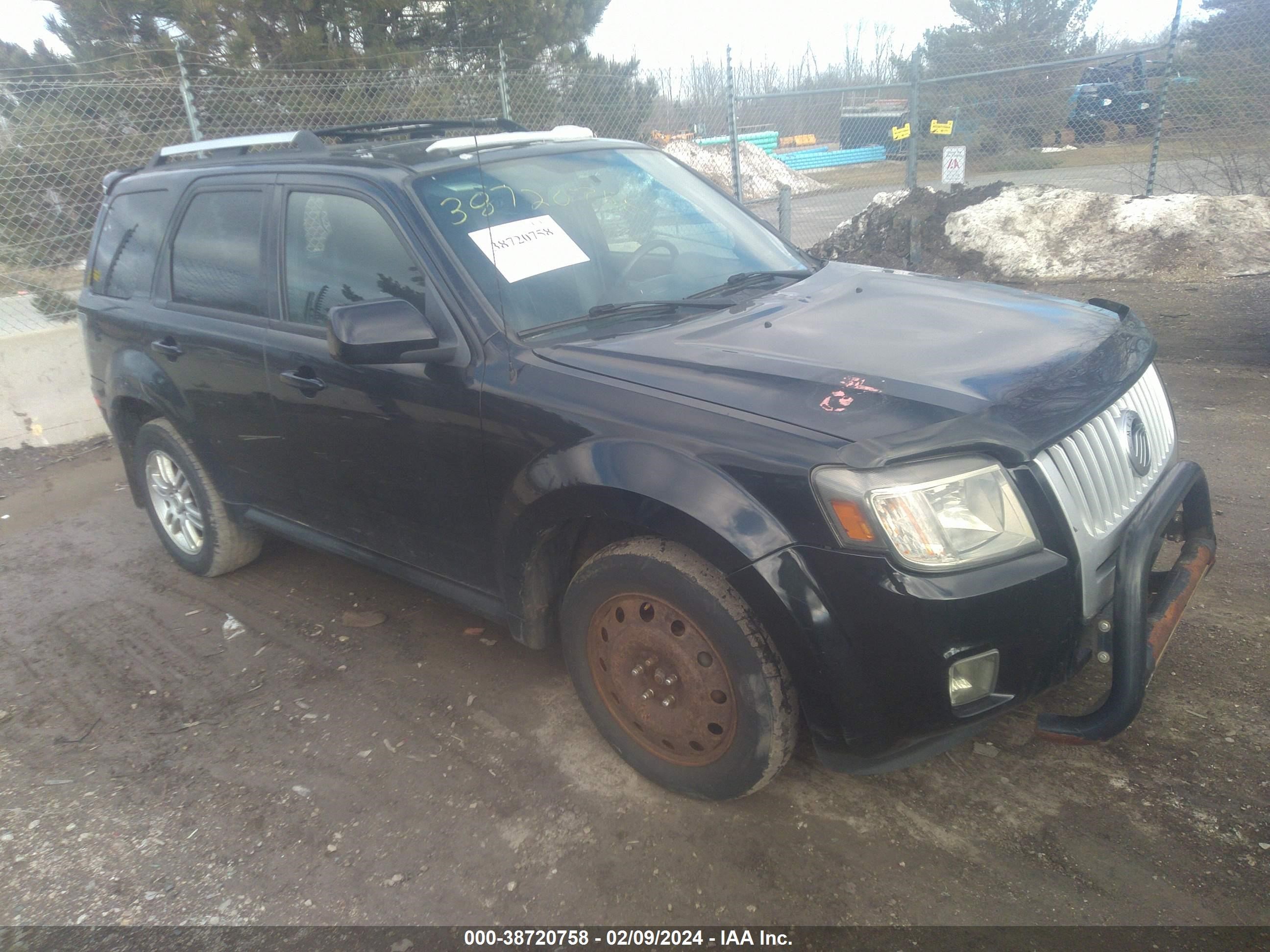 MERCURY MARINER 2010 4m2cn9hg5akj09204